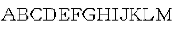 BATMIPBeta Roman Font UPPERCASE