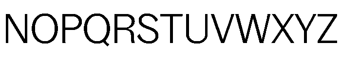 Bagoss TRIAL CondensedLight Instance Font UPPERCASE