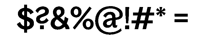 Bagoss TRIAL CondensedMedium Instance Font OTHER CHARS
