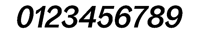 Bagoss TRIAL CondensedMediumItalic Instance Font OTHER CHARS