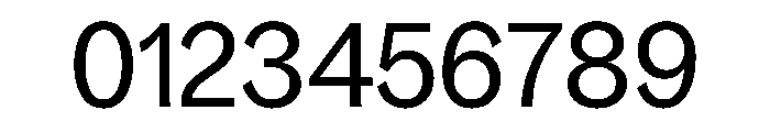Bagoss TRIAL CondensedRegular Instance Font OTHER CHARS