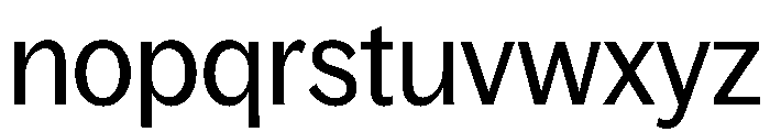 Bagoss TRIAL CondensedRegular Instance Font LOWERCASE