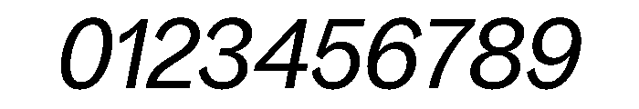 Bagoss TRIAL CondensedRegularItalic Instance Font OTHER CHARS