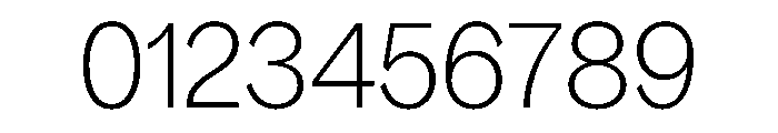 Bagoss TRIAL CondensedThin Instance Font OTHER CHARS