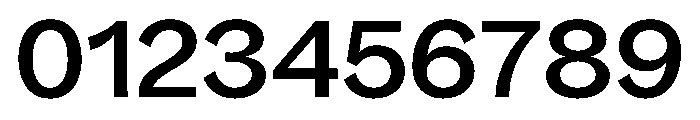 Bagoss TRIAL ExtendedMedium Instance Font OTHER CHARS