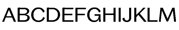 Bagoss TRIAL ExtendedRegular Instance Font UPPERCASE