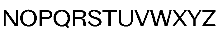 Bagoss TRIAL ExtendedRegular Instance Font UPPERCASE