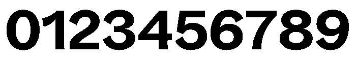 Bagoss TRIAL ExtendedSemiBold Instance Font OTHER CHARS