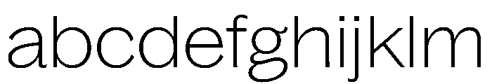Bagoss TRIAL ExtendedThin Instance FONT