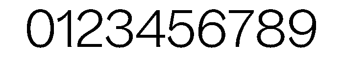 Bagoss TRIAL StandardLight Instance Font OTHER CHARS