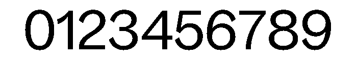 Bagoss TRIAL StandardRegular Instance Font OTHER CHARS