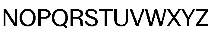 Bagoss TRIAL StandardRegular Instance Font UPPERCASE