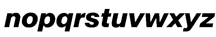 Baikal BoldItalic 73e51092 Font LOWERCASE