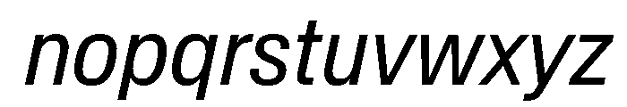 Baikal CondBookIta C89f2a97 Font LOWERCASE