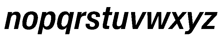 Baikal CondMedIta 152cb346 Font LOWERCASE