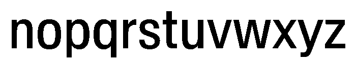 Baikal Condensed 5df5d782 Font LOWERCASE