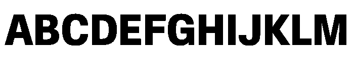 Baikal CondensedBold 2e3972bf Font UPPERCASE
