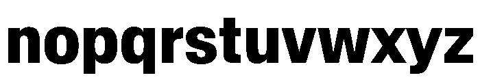 Baikal CondensedBold Fc5120aa Font LOWERCASE