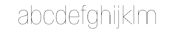 Baikal CondensedHairline A05cf877 FONT