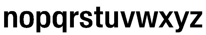 Baikal CondensedMedium 746de8a7 Font LOWERCASE
