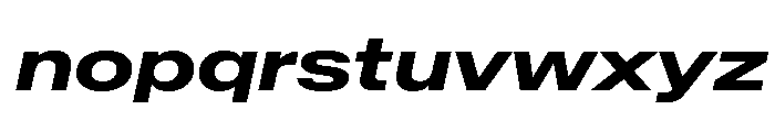 Baikal ExpBoldIta 45573f2d Font LOWERCASE