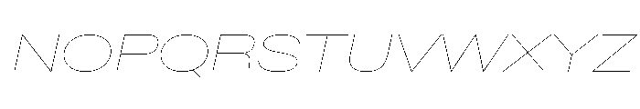 Baikal ExpHairlineIta 735b2c15 Font UPPERCASE