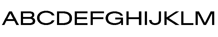 Baikal Expanded 66b6e12a Font UPPERCASE