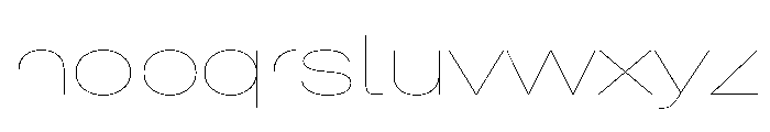 Baikal ExpandedHairline 51c4f52e Font LOWERCASE