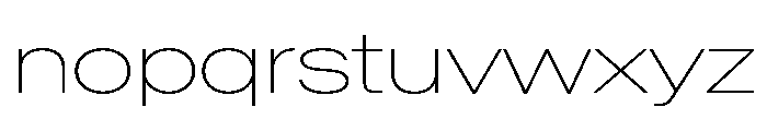 Baikal ExpandedThin 77e2ab8b Font LOWERCASE