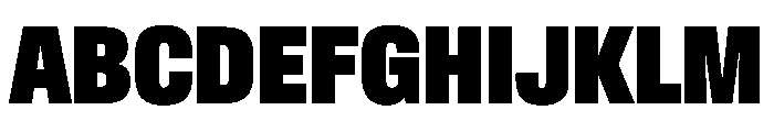 Baikal ExtraCondBlack 85c90e11 Font UPPERCASE