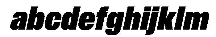 Baikal ExtraCondBlackIta 6f128052 FONT