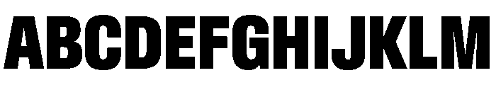 Baikal ExtraCondExtBd 5e055203 Font UPPERCASE