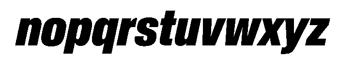 Baikal ExtraCondExtBdIta 93d7f374 Font LOWERCASE