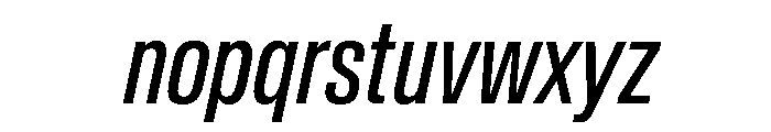 Baikal ExtraCondIta 666dbc6a Font LOWERCASE