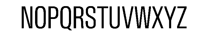 Baikal ExtraCondLight 772922aa Font UPPERCASE