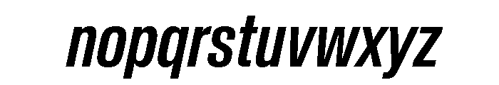 Baikal ExtraCondMedIta Be1bca0a Font LOWERCASE