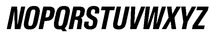 Baikal ExtraCondSemBdIta E961964b Font UPPERCASE