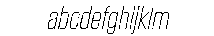 Baikal ExtraCondThinIta 17545071 FONT