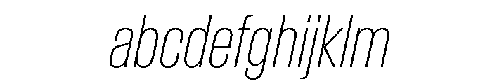Baikal ExtraCondThinIta Dc7af62d FONT