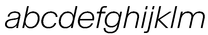Baikal ExtraLightItalic 7634322c FONT