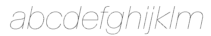 Baikal HairlineItalic F66adc4c FONT
