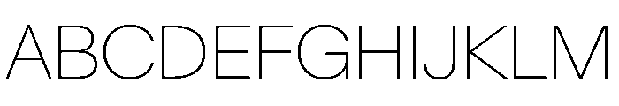 Baikal Thin Ab2a985d Font UPPERCASE