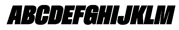 Baikal UCnXBlkIt E17b69a1 Font UPPERCASE