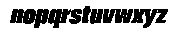 Baikal UCnXBlkIt E17b69a1 Font LOWERCASE