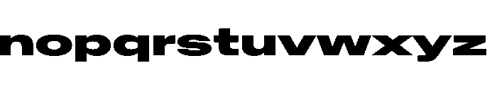 Baikal UltExpBlack 75d6d95a Font LOWERCASE