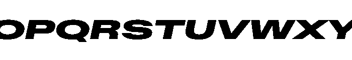 Baikal UltExpBlackIta F508f324 Font UPPERCASE