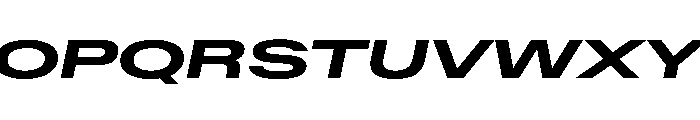 Baikal UltExpBoldIta Ea40d809 Font UPPERCASE