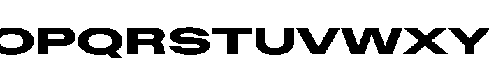 Baikal UltExpExtBd 0a089f52 Font UPPERCASE