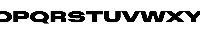 Baikal UltExpExtBlk 63a581f9 Font UPPERCASE