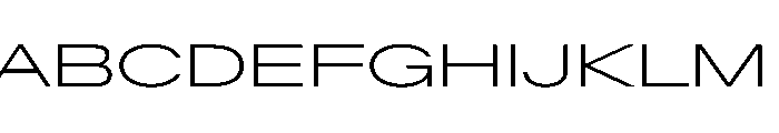 Baikal UltExpExtLt A135ccc8 Font UPPERCASE